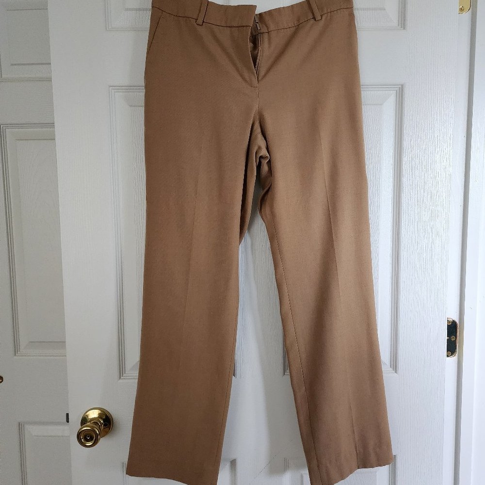 Ann Taylor-Trouser Pants- Size 4 Regular-Camel